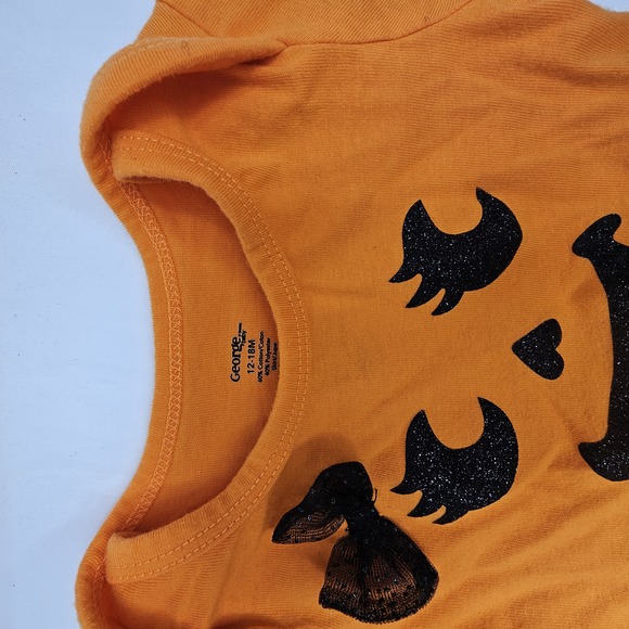 Cute Pumpkin Onsie Tutu Size 12-18 months - Picture 2 of 2